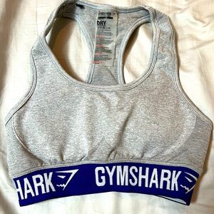 Gymshark Flex Sports Bra - Gray/Indigo